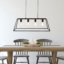 Sykes Metal 4 Light Pendant